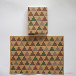 紙書封面三角形設計（彩色）（5 件套） 第2張的照片