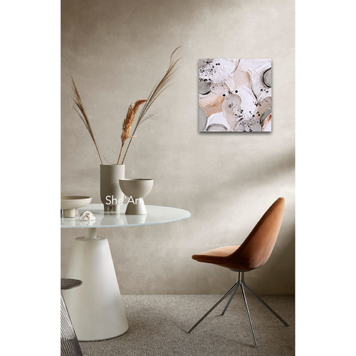 原画L・way・グレージュブラウン /モダンアート・北欧 インテリア