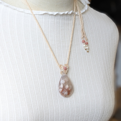 ☆〜ふわふわCute〜☆チェリーブロッサムアゲート・桜瑪瑙 ☆〜ふわふわCute〜☆チェリーブロッサムアゲート・桜瑪瑙