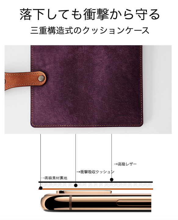 iphone17 16 15 14 13 AIR PRO MAX 本革 スマホ ケース iPhoneケース SK02 9枚目の画像