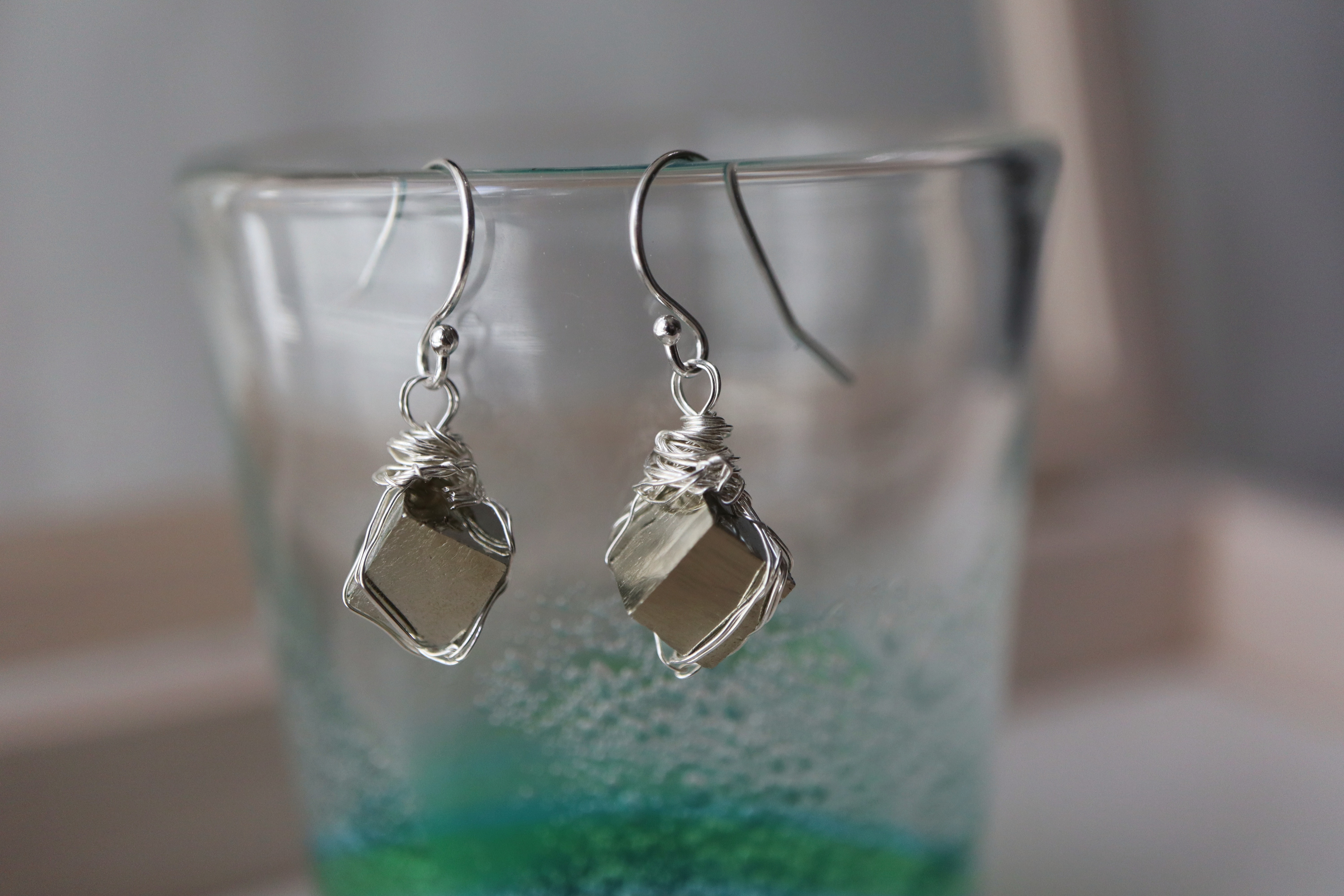 パイライトのピアス 5,200円