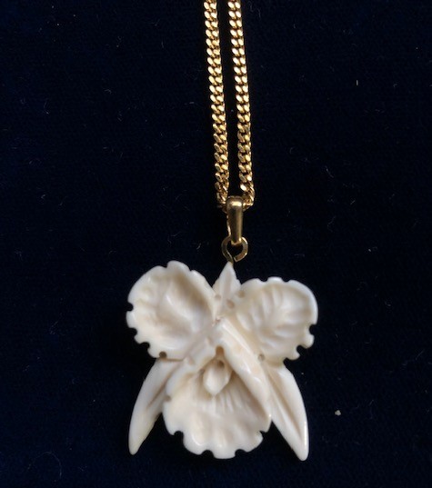 象牙　ペンダント MY-30