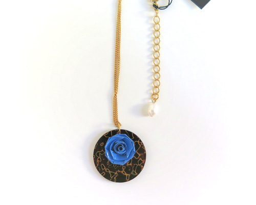 2023新作！歴史上初 ロザフィ×伝統工芸品・津軽塗 コラボネックレス