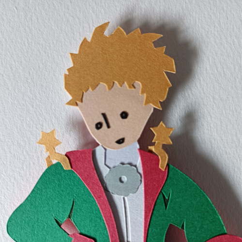 オーダー制作】星の王子さま（半立体） その他アート HARITOMO