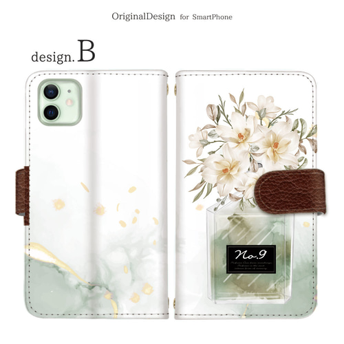 送関込【Harper & Blake】UK発!手帳型スマホケース Flower/花 送関込【Harper & Blake】UK発!お洒落スマホケース Flower/花