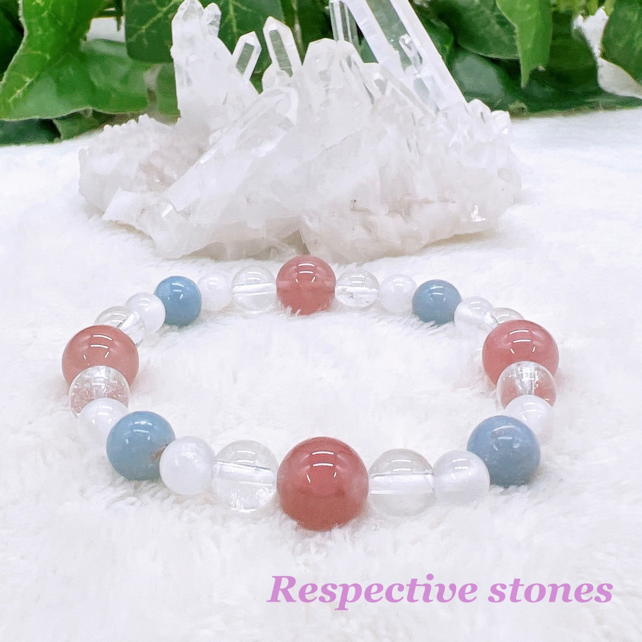 ＜ブレスレット＞【執着の手放し＆自己肯定】ツインレイ＊サイレント期前半におすすめ♪／wbl-39