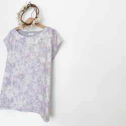 2023 年 Liberty 新款：翁布里亞法式袖女式襯衫（霧紫色） 第5張的照片