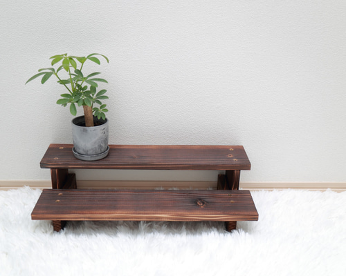 花台　フラワースタンド　ハンドメイド ガーデニング 雑貨 棚 花台 フラワースタンド アイアン アンティーク