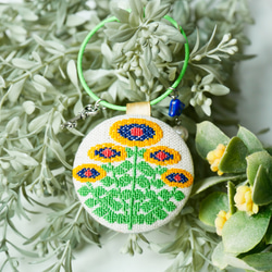 くるみボタン 刺繍 北欧 のおすすめ人気通販 検索結果｜Creema