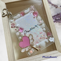 お値下げしましたレジン写真入り記念キーホルダー お値下げしましたレジン写真入り記念キーホルダー