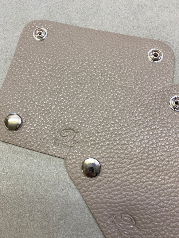 レディース　ハンドバッグ　レザーハンドルカバーItalian shrink leather 6枚目の画像