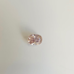 天然　ピンクダイヤモンド　Fancy light brown pink ルース　アーガイル産　0.037ct 3枚目の画像