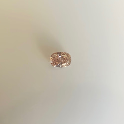 天然　ピンクダイヤモンド　Fancy light brown pink ルース　アーガイル産　0.037ct 4枚目の画像