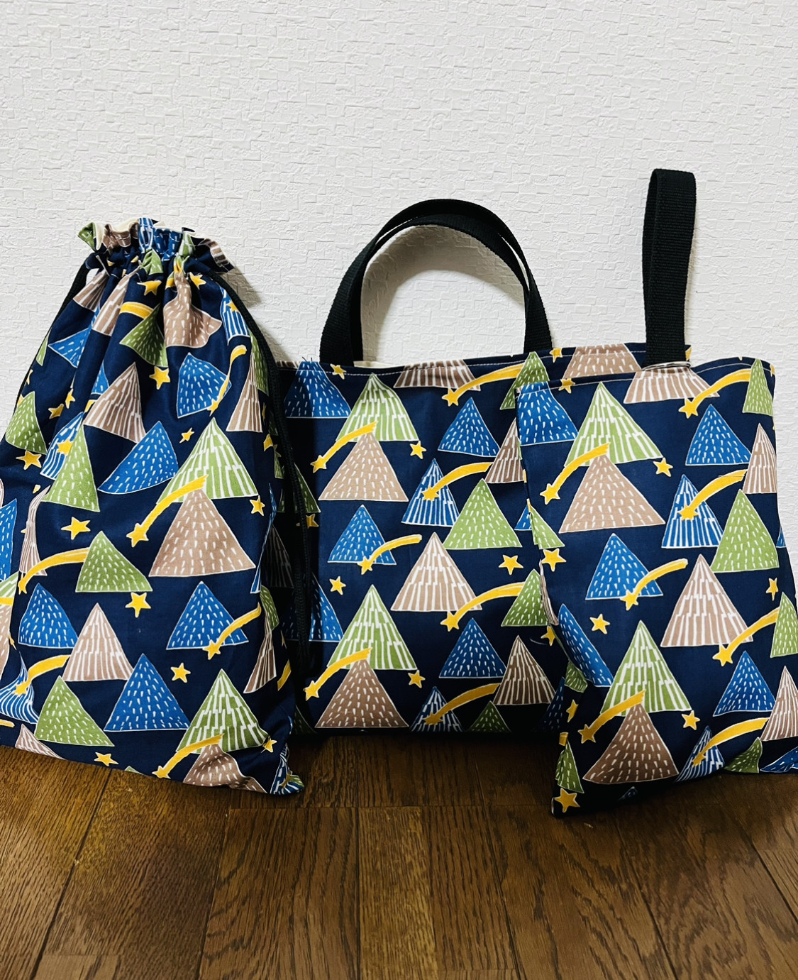 ★入園、入学★レッスンバッグ、お着替え袋、シューズ袋セット