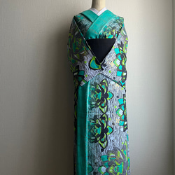 Sold 清水屋呉服(藤が丘)×アフリカン着物 WOODIN 6枚目の画像