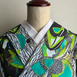Sold 清水屋呉服(藤が丘)×アフリカン着物 WOODIN 17枚目の画像