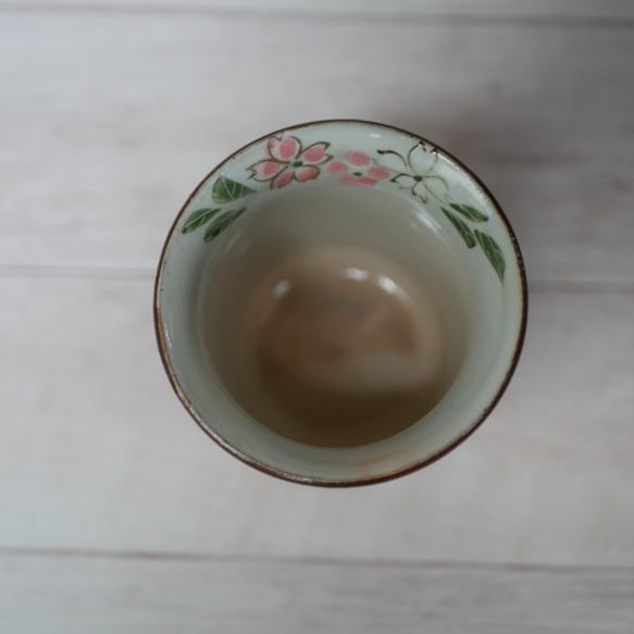 京焼・清水焼  湯呑（小） 桜(A) 4枚目の画像