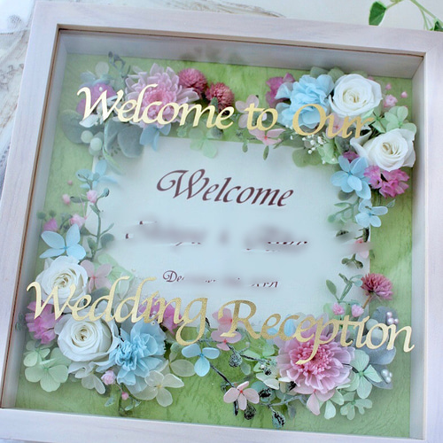 結婚式のウエルカムボードに♡ 557bd06189d978936e205bbdfc604a