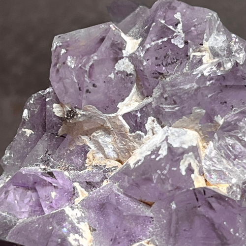 愛の守護石✨レインボー　ゲーサイト内包　アメジスト　クラスター 愛の守護石✨レインボー　ゲーサイト内包　アメジスト　クラスター