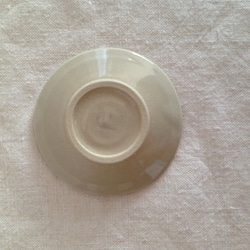 白磁印判リム豆皿 5枚目の画像