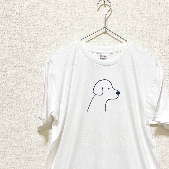 カスタム犬Tシャツ【犬種・Tシャツカラー】 3枚目の画像