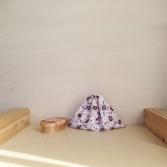 免運費【摩登日式】稍微大一點的Azuma包~溫柔的觸感~午餐包環保包 第2張的照片