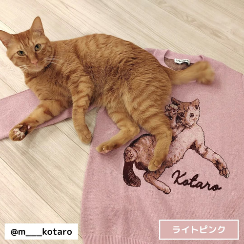 オーダーメイド】ペットといつでも一緒にいられるウチの子ニット