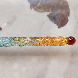 ガラスペン「立秋」　ガラス製スポイト付属（約1ｍｌ） 3枚目の画像