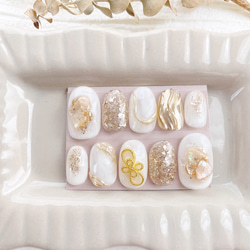 フットネイル ネイルチップ ペディ ニュアンスネイル サイズ変更不可