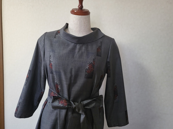 大島リメイクワンピース 