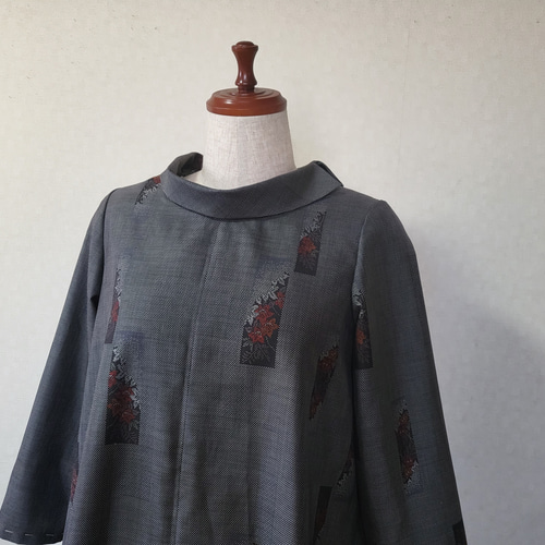 お値下げ大島リメイクワンピース ワンピース hatiko 通販｜Creema  