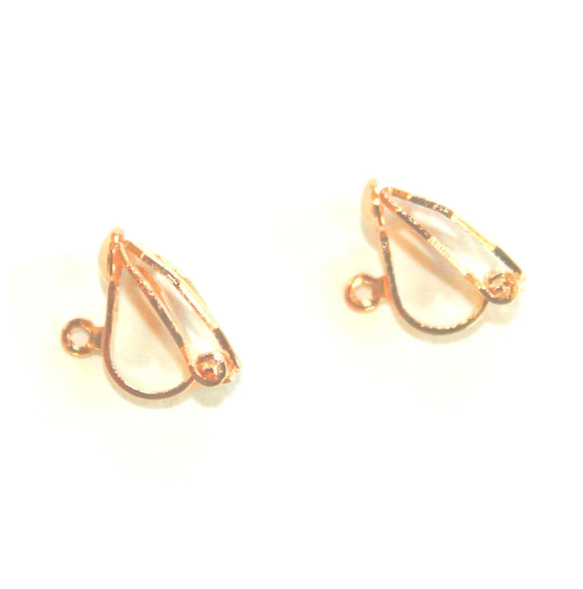 - 苺 - k18+k18gp Ruby & Diamond Earrings/Pierce/Ear-cuff 5枚目の画像