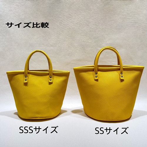 京都発】 コロンとしたバケツ型のトートバッグ SSSサイズ 京都発】 コロンとしたバケツ型のトートバッグ SSSサイズ