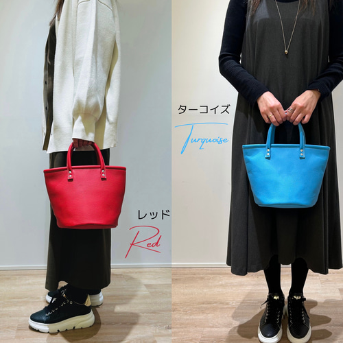 京都発】 コロンとしたバケツ型のトートバッグ SSSサイズ