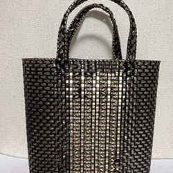 春’ｓまま～♡◯ラメルヘンテープ◯トートバッグ◯ブラック＆グレー　4点 ラメルヘンテープ特集「手芸材料の卸売りサイトChuko Online」