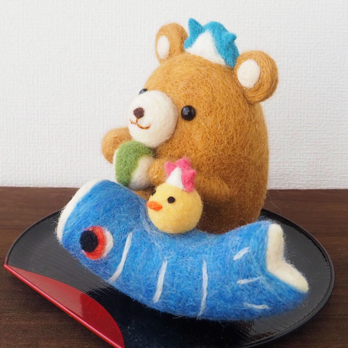 ご予約品】羊毛フェルト 端午の節句。