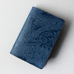 ハンドメイド 栃木レザー 総手縫い ナチュラル A4 ノートカバー