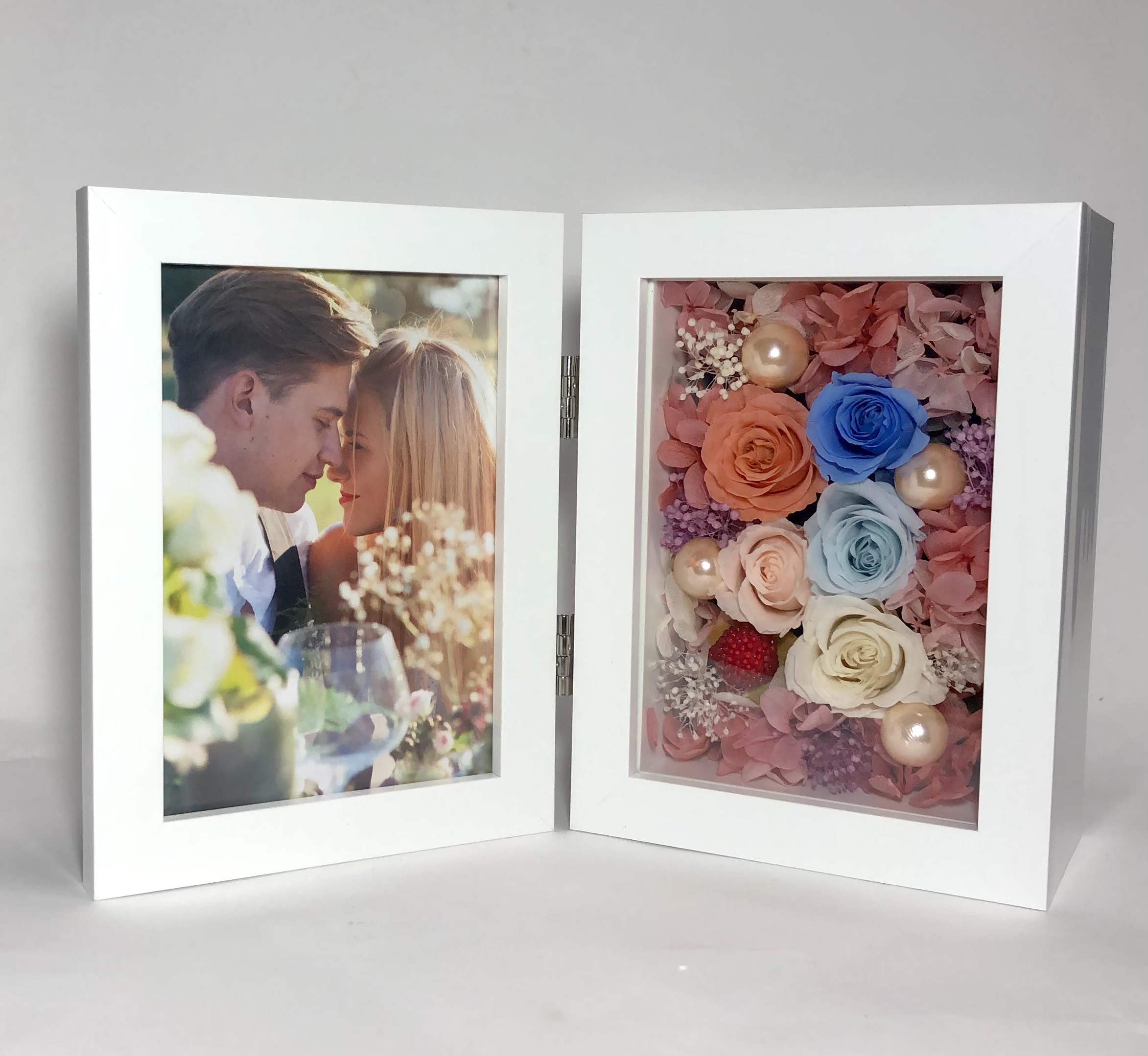 フラワーボックス  プリザーブドフラワー　送料無料