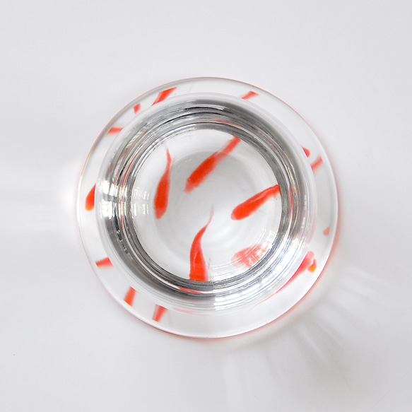 アクリルコースター ＜金魚すくい（和金）＞ 5枚目の画像
