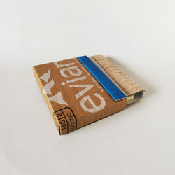Card case evian blue 段ボール　カードケース 2枚目の画像