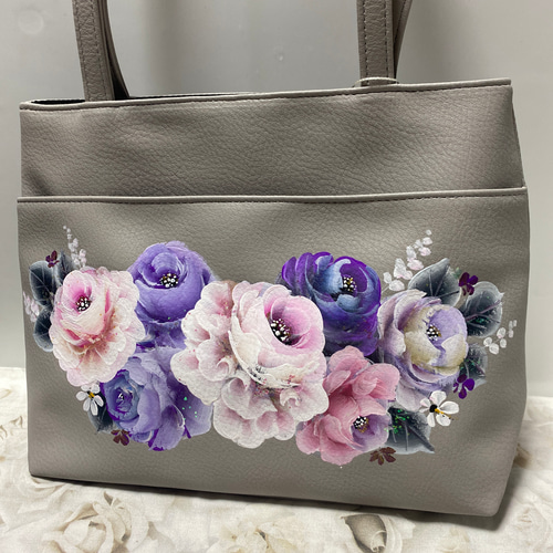 ケコバックトールペイント 417-2765 カラージュートバッグ ホワイト M 【K】 | 素材,布製品