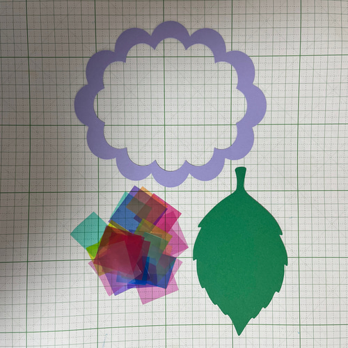 製作 製作キット 壁面 壁面飾り あじさい 紫陽花 梅雨 キット HaruHaro