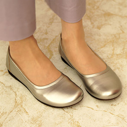 【廃番色セール】ふんわり柔らか♪バレエシューズ(PETAL) 靴 日本製 国産素材  【5日以内発送】 2枚目の画像