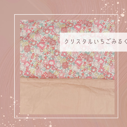 レッスンバッグ❁⃘ リバティ ラメ入りミシェル切替◇選べるワッペン