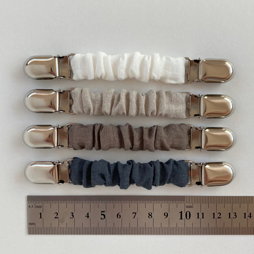 ベルギーリネン 肩紐クリップ 肩紐ずれ防止 雑貨・その他 ht.fil 通販