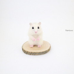 kurumi様オーダー「キンクマハムスター」 羊毛フェルト Mamicoco