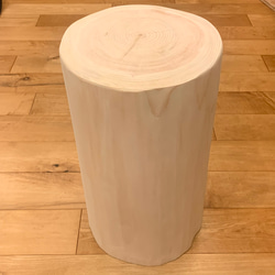 Hinoki  Wood  Stool No.209 1枚目の画像