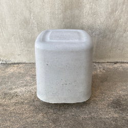 【コンクリート100%スツール 】 インテリア ショップ 什器オブジェ 植物置き フラワーディスプレイ モルタル 6枚目の画像