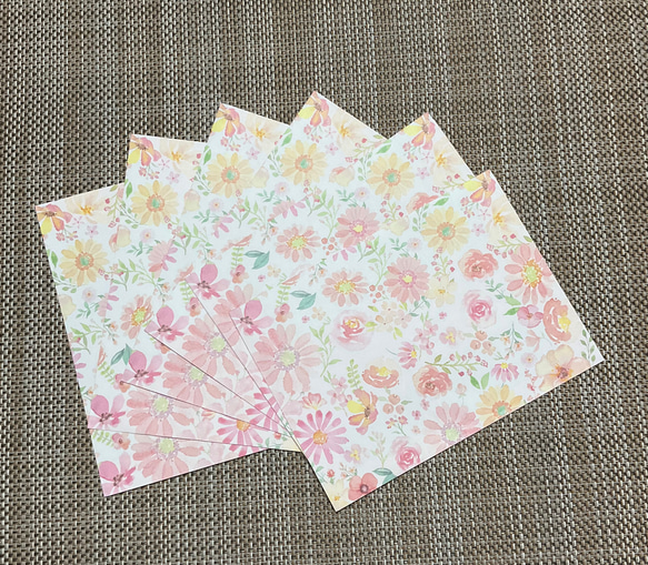 定型郵便　封筒　花柄 3枚目の画像