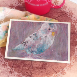 原画1点限り】赤ずきんちゃん 小さなパステル画 絵画 ミヌミー